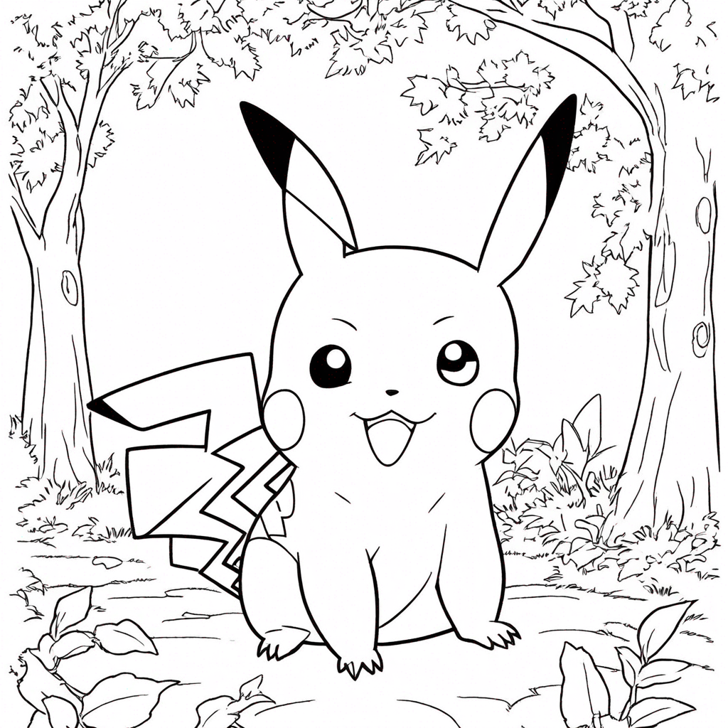 pokemon Coloring Page