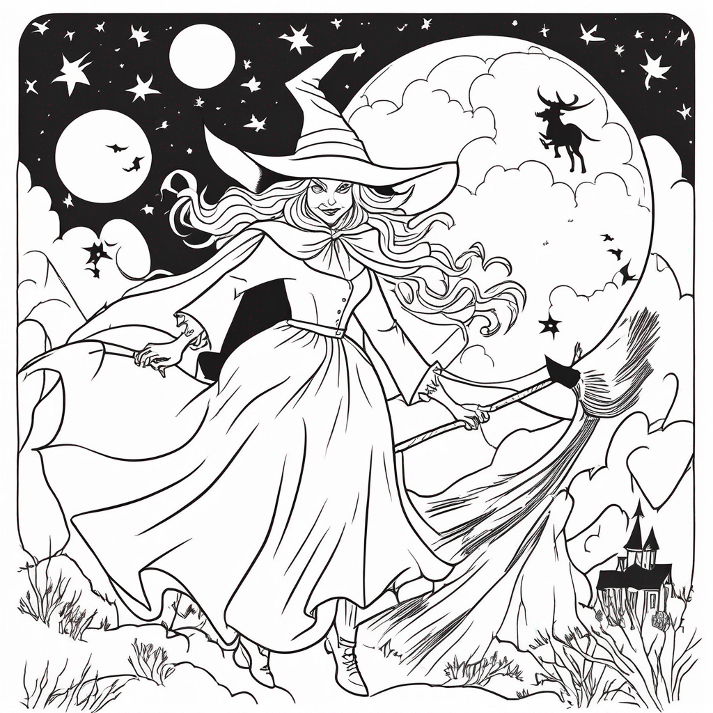 Wicked Coloring Page